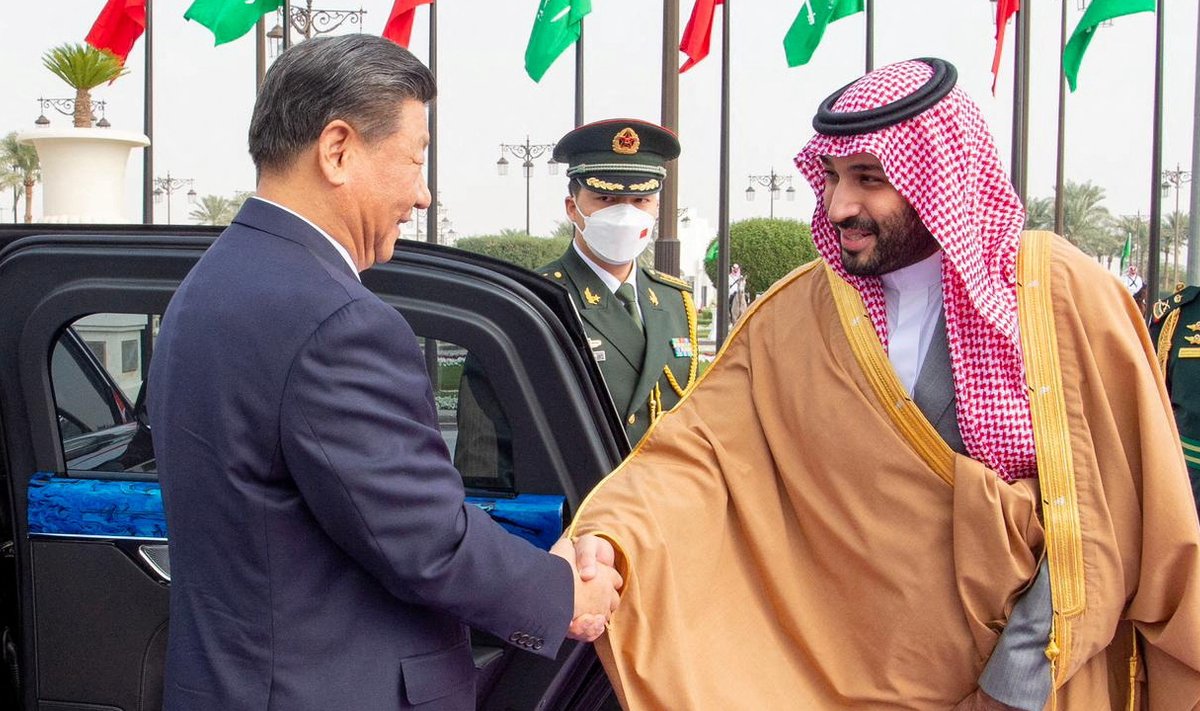 Xi Jinpingas, Salmanas bin Abdulazizas
