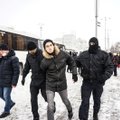 Rusijoje sulaikyta daugiau nei 4 600 protestuotojų prieš karą Ukrainoje
