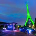 Vandenilio kuro elementų technologija padėjo tvariai apšviesti Eifelio bokštą