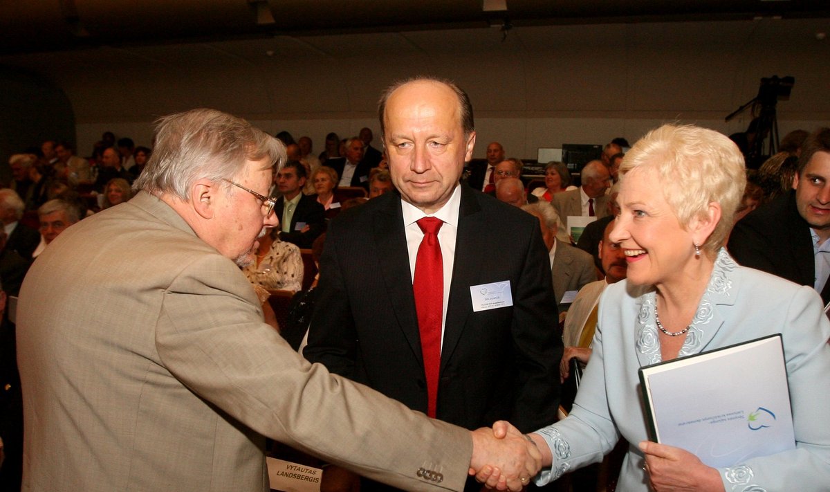 Vytautas Landsbergis, Andrius Kubilius, Irena Degutienė