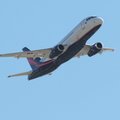 Danguje virš Maskvos pavojingai vienas prie kito priartėjo du keleiviniai lėktuvai