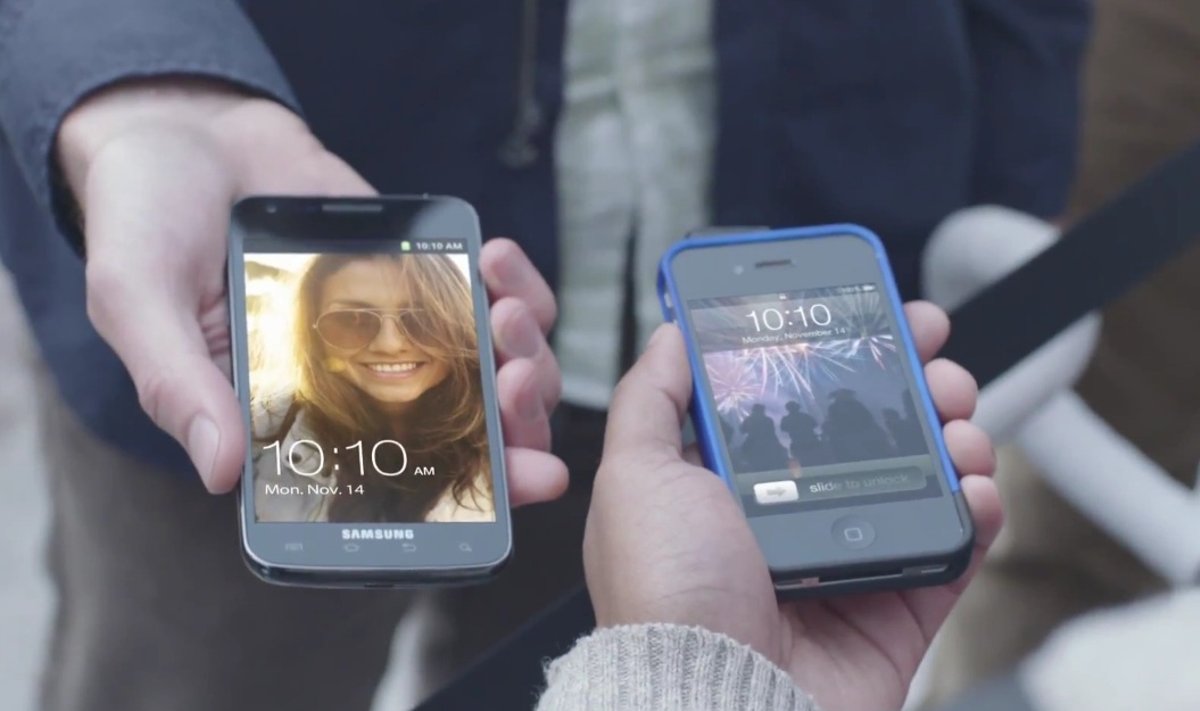 "Apple" pašiepianti "Samsung" reklama