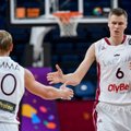 Kaimynų jėga: Latvijos rinktinė su trenksmu žengė į Europos čempionato ketvirtfinalį