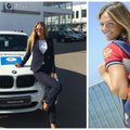 Pinigų pristigusi J. Jefimova parduoda valstybės dovanotą baltą BMW