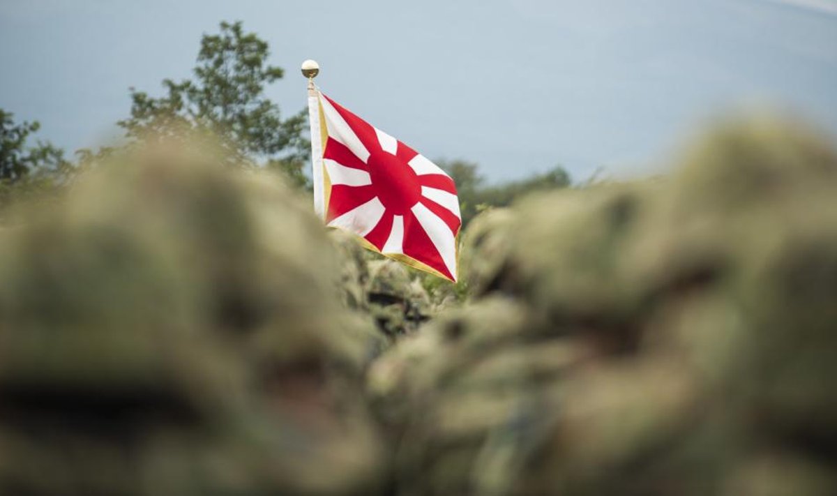 Japonijos Savigynos pajėgų vėliava