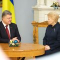 D. Grybauskaitė after meeting P. Poroshenko: Western attention to Ukraine is waning