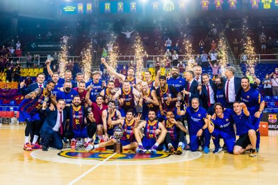 ACB čempionė "Barcelona" ("Barcelona" klubo nuotr.)