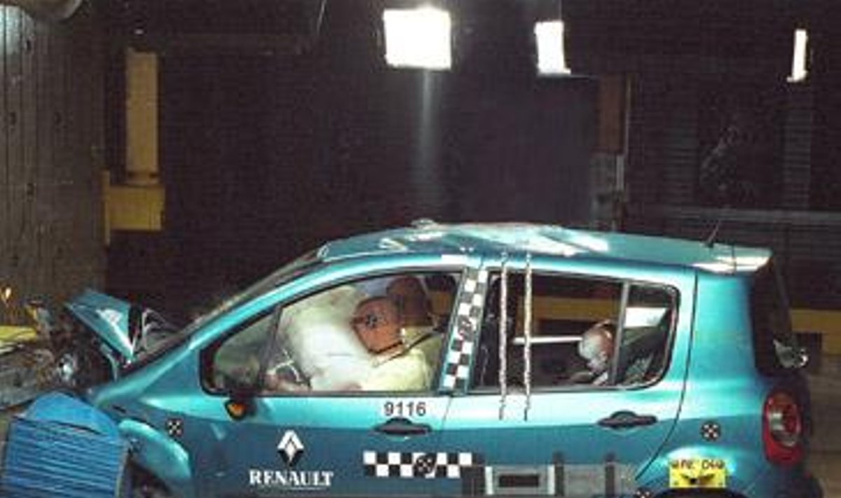 Renault Modus Crash test