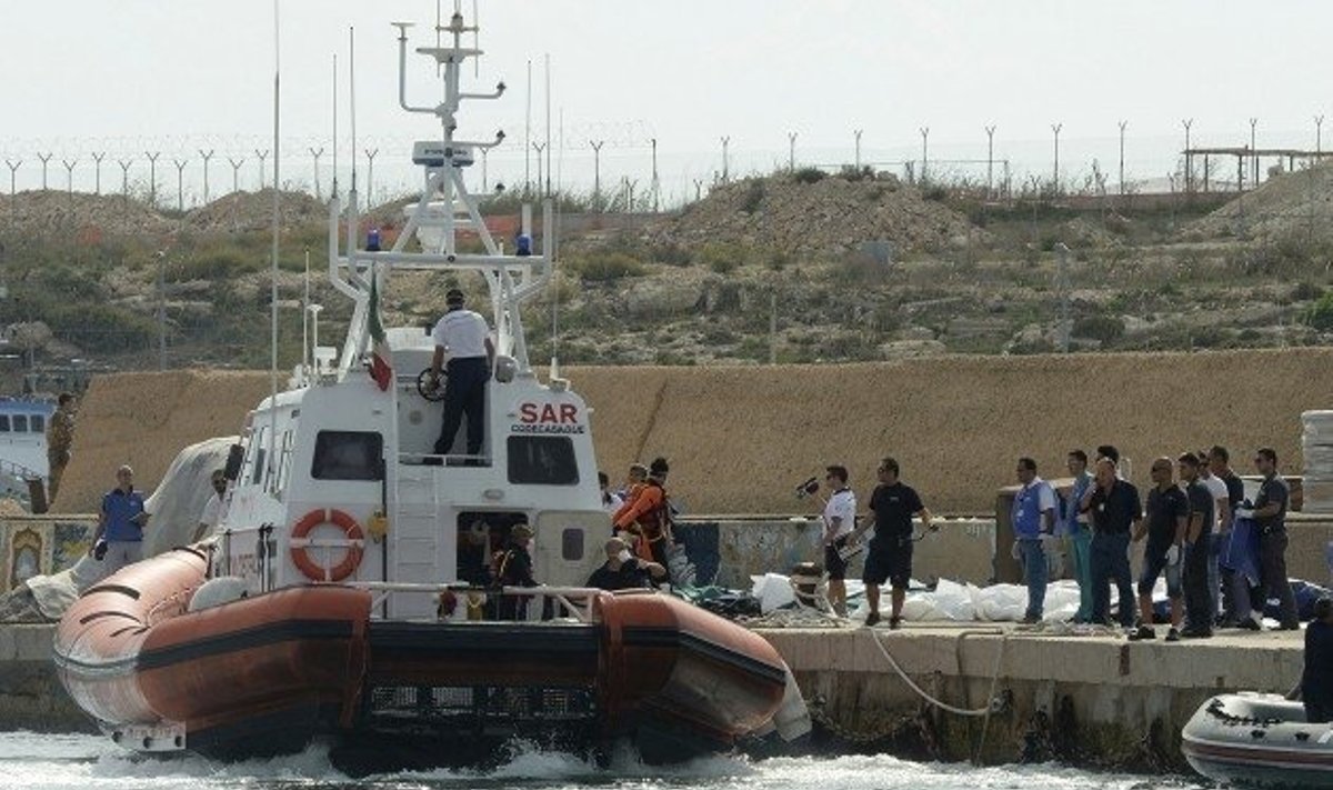 Italijoje nuskendo migrantų laivas