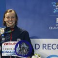 18-metė K. Ledecky Kazanėje iškovojo penktą aukso medalį ir pagerino trečią pasaulio rekordą