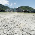 Dėl užsitęsusios sausros pradėjo trauktis didžiausias Taivano ežeras