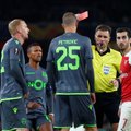 „Arsenal“ rungtynėms teisėjavęs Mažeika ištraukė raudoną kortelę