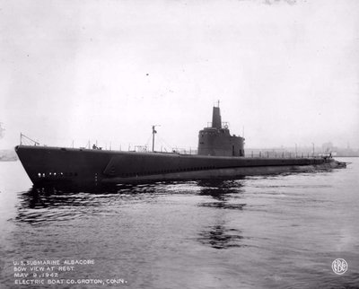 USS Albacore nuolaužos rastos nuskendusios prie Japonijos krantų. US Navy nuotr.