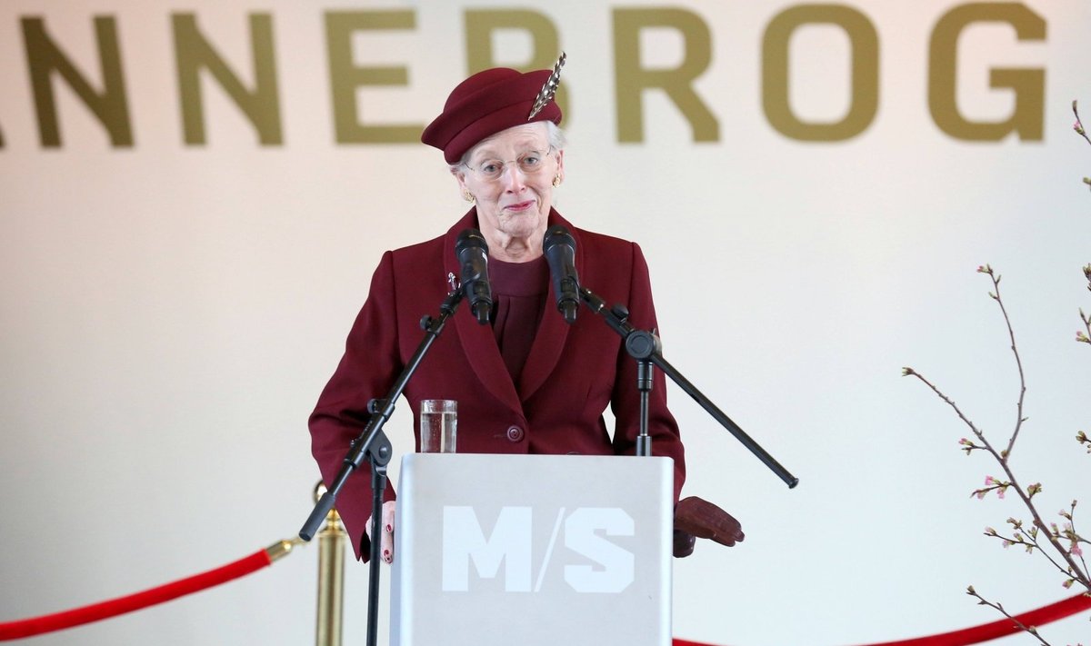Danijos karalienei Margrethe II nustatytas užsikrėtimas COVID-19