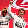 N. Rosbergui pralaimėjęs L. Hamiltonas: šį kartą nepūtė stiprus vėjas