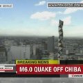 Rytinę Japonijos dalį vėl sudrebino stiprus žemės drebėjimas