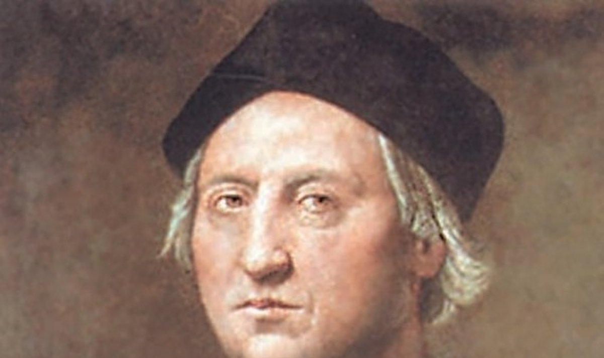 Rudolfo Ghirlandalo nutapytas Kristupo Kolumbo portretas