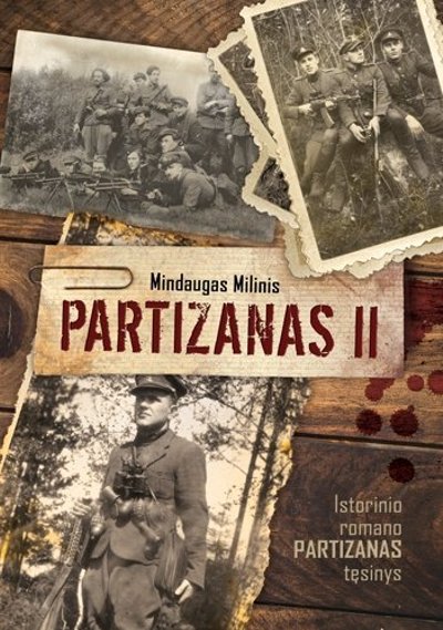 Knygos „Partizanas II“ viršelis