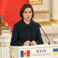 Sandu: Rusija bandys destabilizuoti Moldovą pavasarį prieš rinkimus