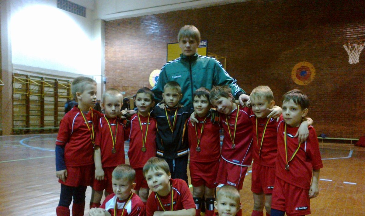 Vaikų futbolo mokyklos „Granitas“ komanda