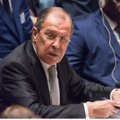 S. Lavrovas: JAV ataka Sirijoje primena Vakarų surengtą Irako puolimą