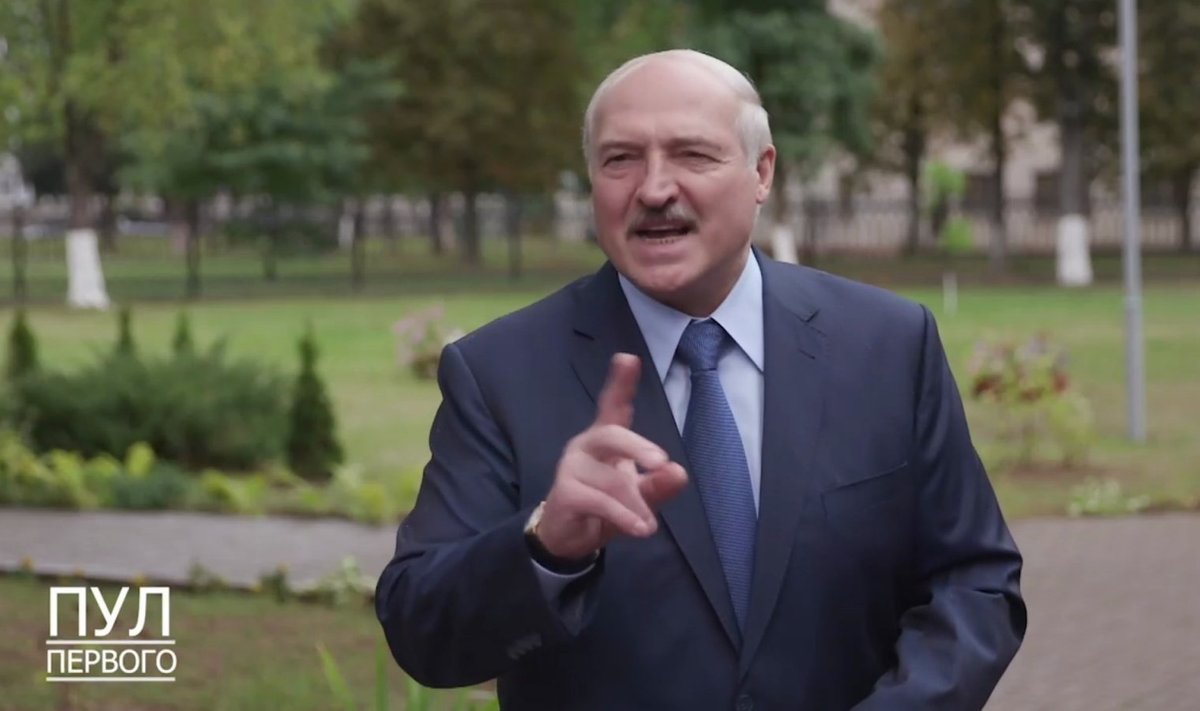 Aliaksandras Lukašenka, „Pul pervogo“ stopkadras