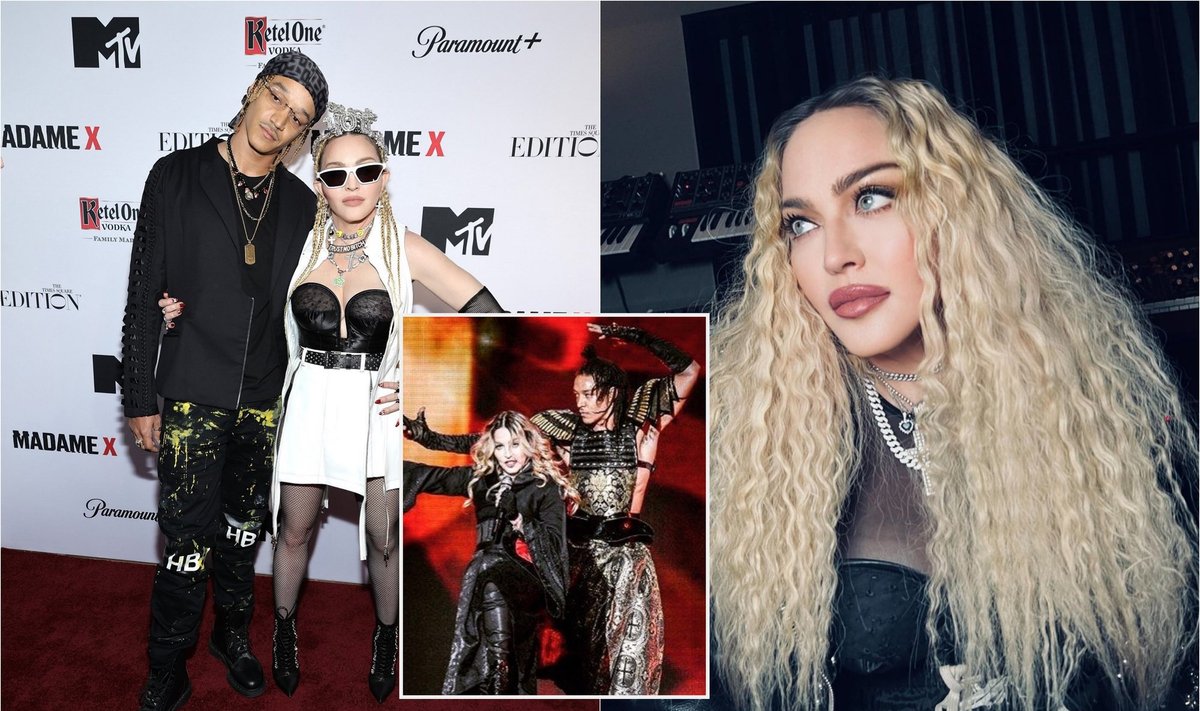 Madonna ir A. Williamsas / Foto: Scanpix, Instagram