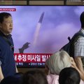 Seulas: Šiaurės Korėja paleido nenustatytą balistinę raketą