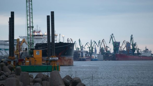 Streikai Baltarusijos įmonėse kelia nerimo Klaipėdos uoste