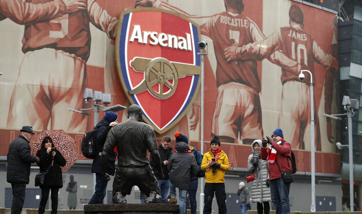 Londono klubo "Arsenal" stadionas "Emirates"