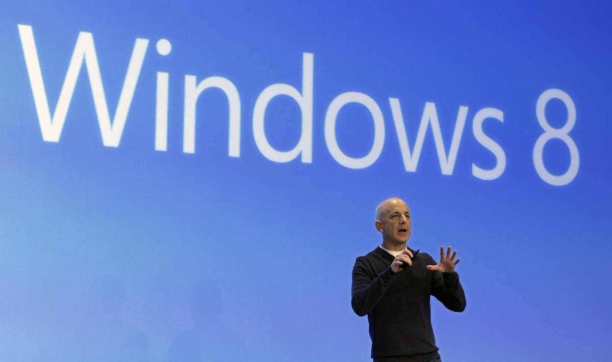 S. Sinofsky pristato „Windows 8“