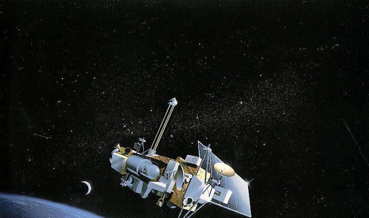Американский спутник UARS. Фото с сайта outreach.eos.nasa.gov