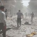 Sirijos ir Rusijos karinės pajėgos surengė vieną didžiausių antpuolių Alepe