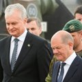 Tiesiogiai – iš Pabradės: Prezidentas Gitanas Nausėda susitinka su Vokietijos Kancleriu Olafu Scholzu