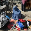 Afganistano Herato miesto centrinėje aikštėje pakabintas lavonas