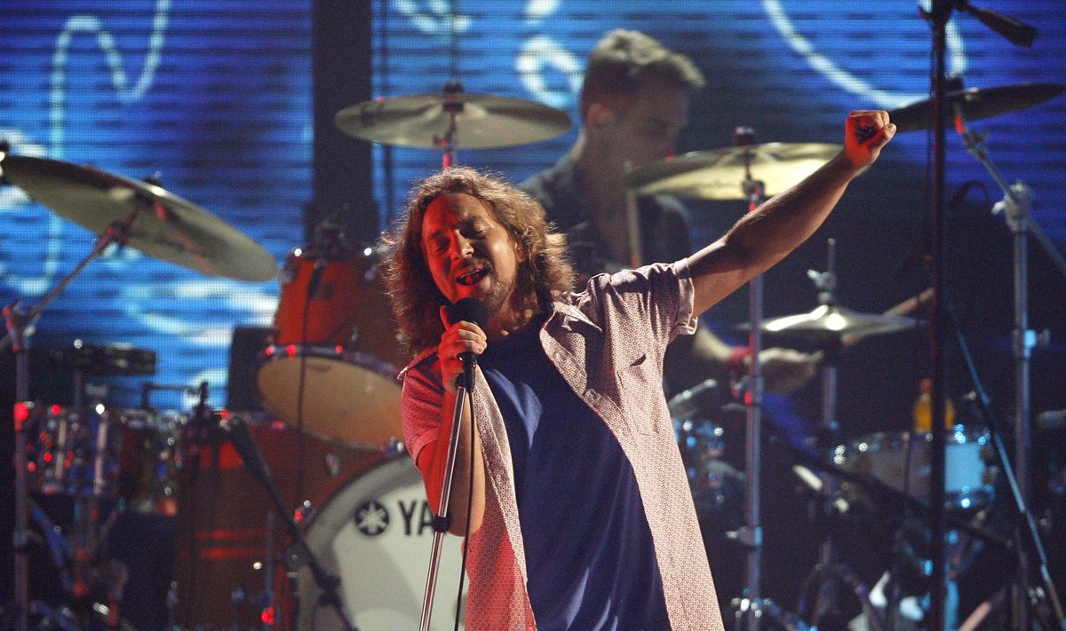 Eddie Vedder iš grupės "Pearl Jam"