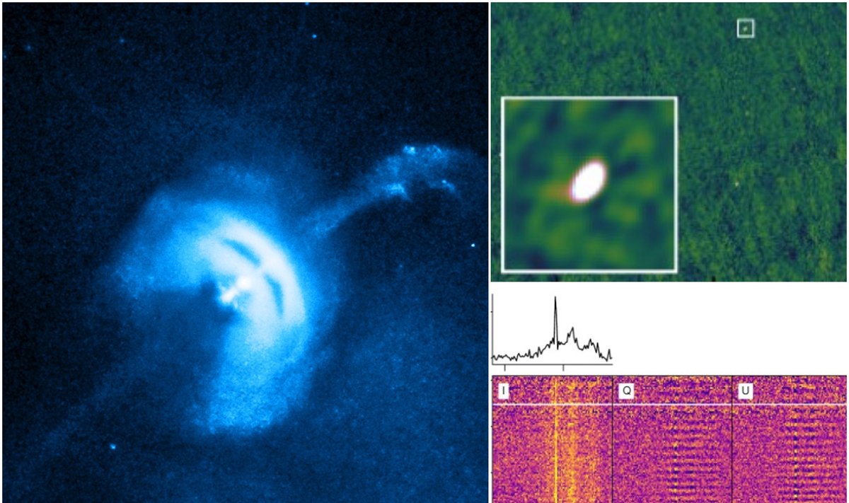 Paukščių Tako galaktikoje mokslininkai aptiko neįprastai pulsuojantį ir radiobangas skleidžiantį objektą.Natasha Hurley-Walker (ICRAR/Curtin) and the GLEAM Team.  