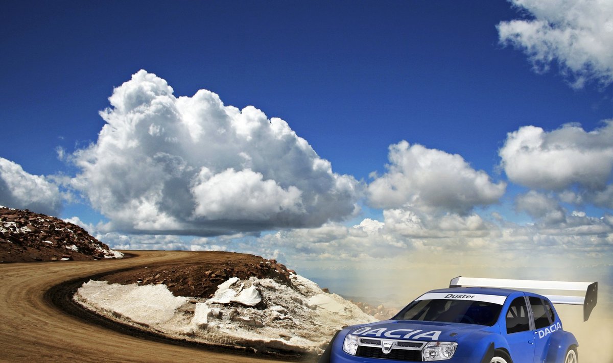 Dacia kuriama 850 AG Duster versija