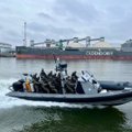 Ministrė Bilotaitė pakrikštijo naują pasieniečių patrulinį laivą