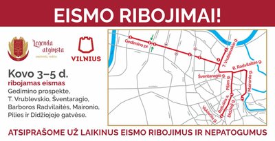 Eismo ribojimai