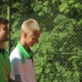 L. Grigelis ir L. Mugevičius pasitraukė iš teniso turnyrų Italijoje ir Čekijoje vienetų varžybų