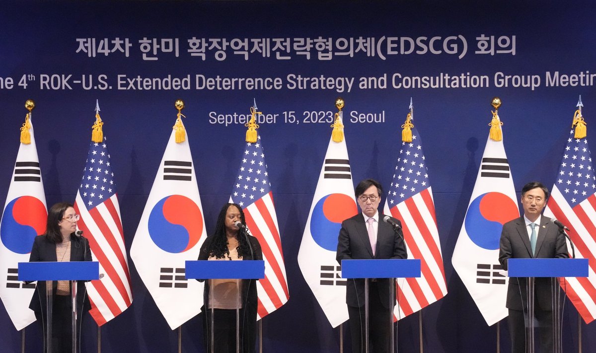 JAV ir Pietų Korėja įspėja dėl Maskvos ir Pchenjano karinio bendradarbiavimo