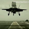 Vaizdai iš amerikiečių naikintuvo „F-35“ bandymų gniaužia kvapą
