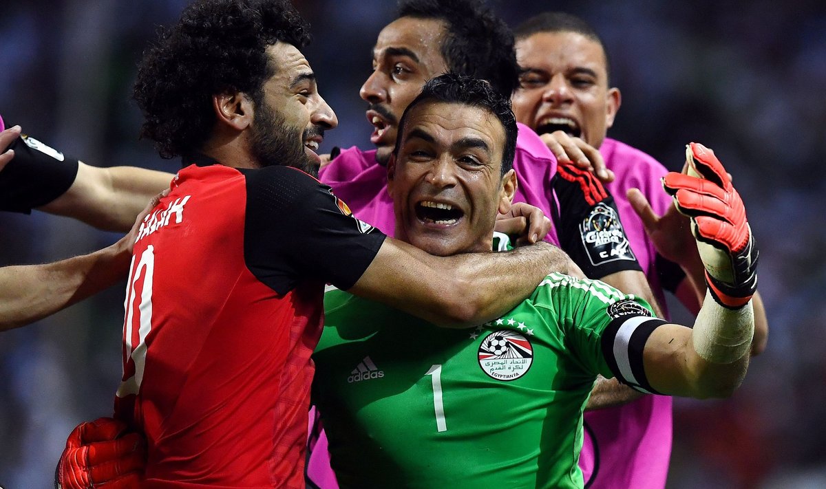 Egipto futbolininkų triumfas