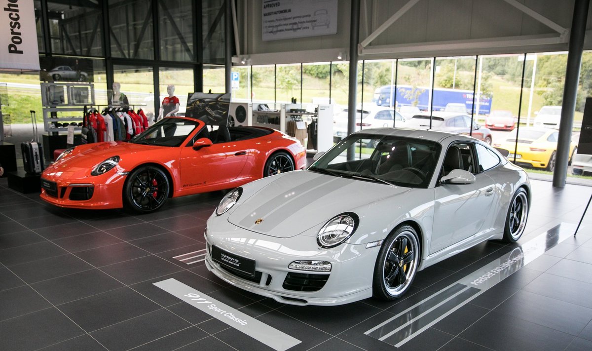 Į Lietuvą atkeliavo unikalūs "Porsche"