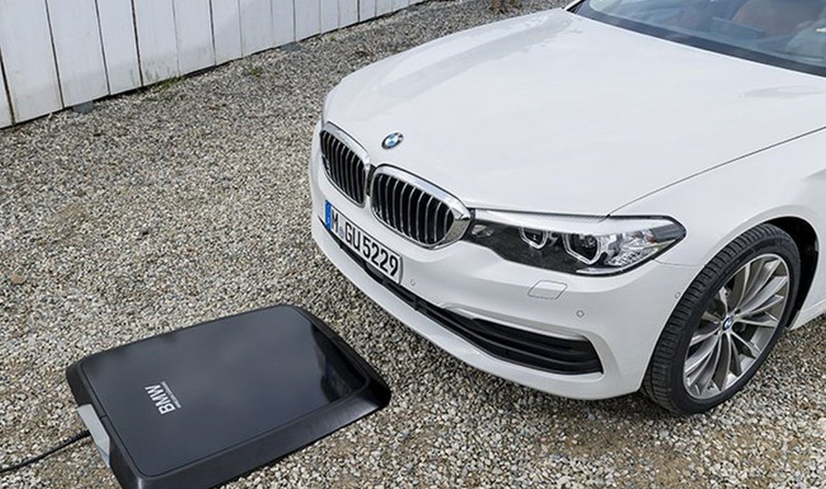 BMW belaidžio įkrovimo įranga