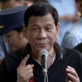Filipinų prezidentas teigia atsistatydinsiąs, jei jo sūnus taps parlamento pirmininku