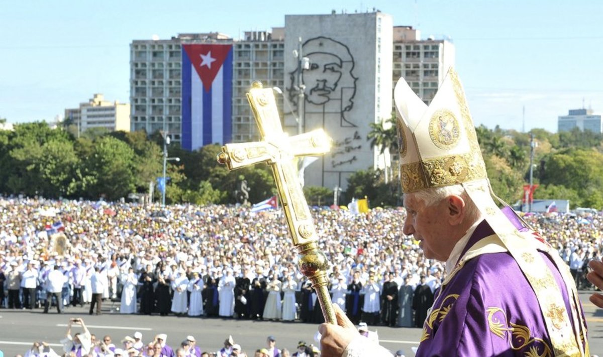 Popiežius Benediktas XVI Kuboje
