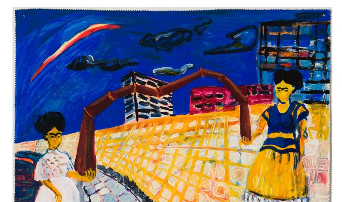 Marta Vosyliūtė „Kaip Frida atvyko į Vilnių ir palaikė Arką“. Iš begalinės serijos „Lietuvos dailės istorija paveikslėliuose“