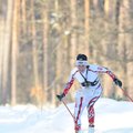 Europos orientavimosi sporto slidėmis čempionato sprinto trasoje R.Arlauskienė - 17-a